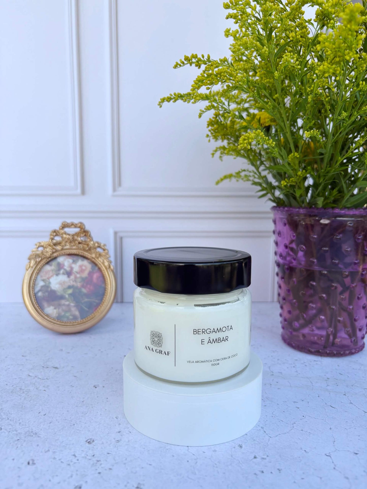 Vela Aromática Minimalista 150gr