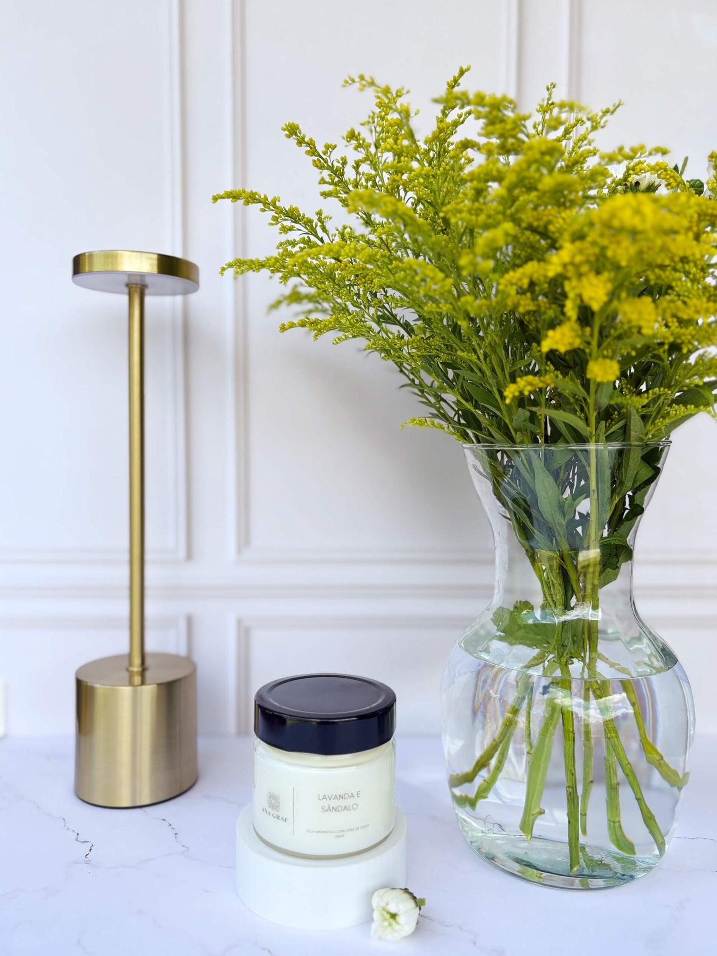 Vela Aromática Minimalista 150gr