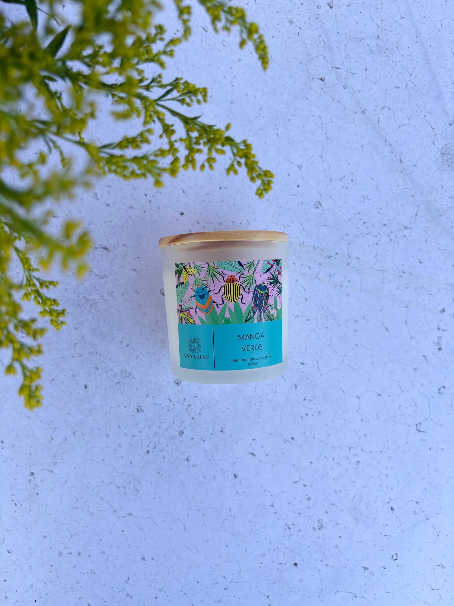 Vela Aromática Premium 180gr
