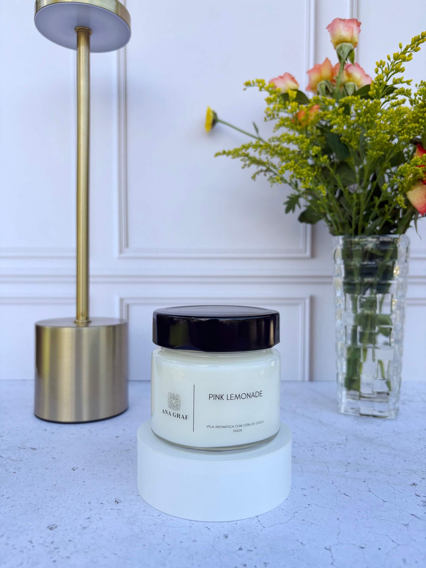 Vela Aromática Minimalista 150gr