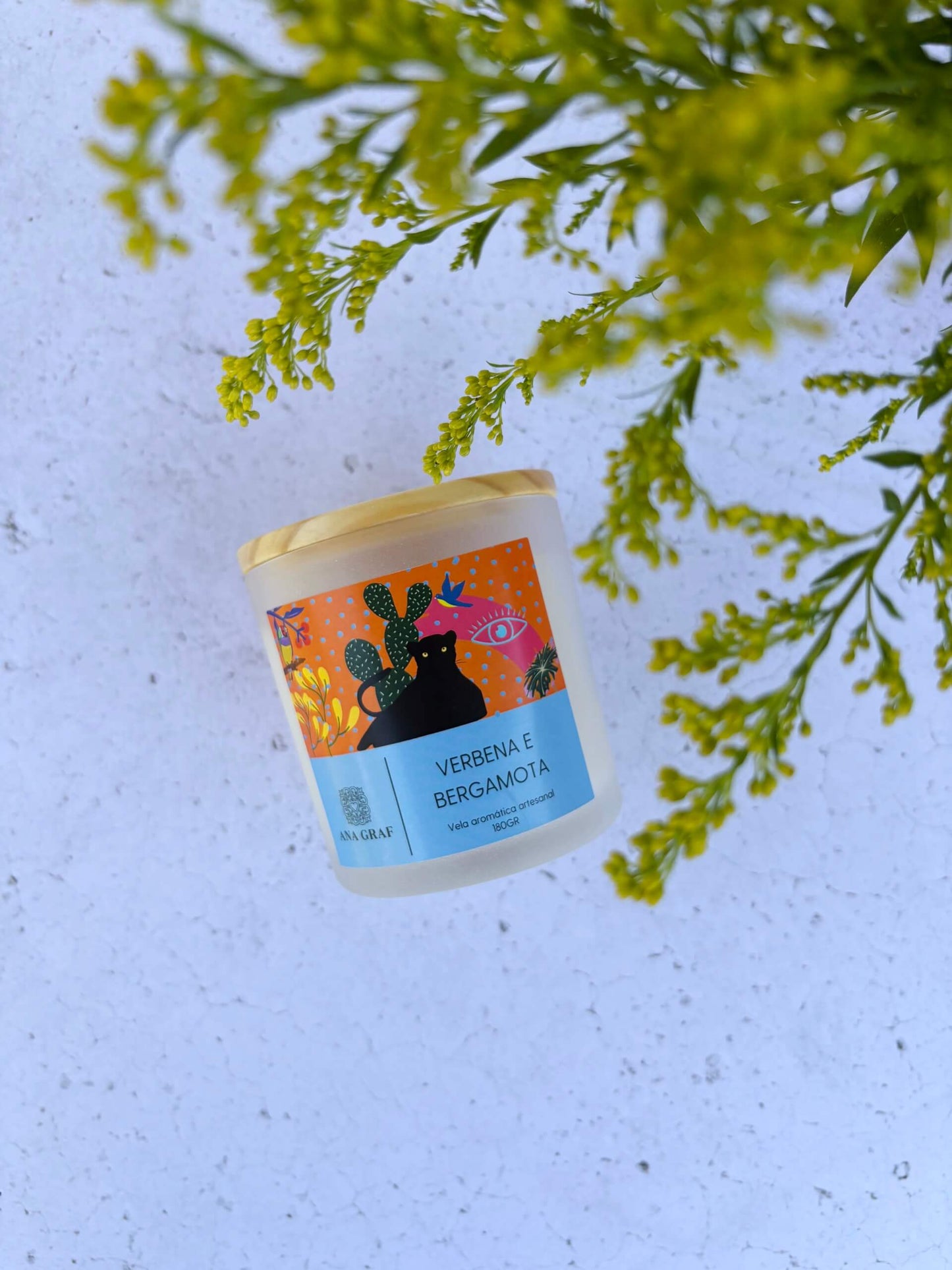 Vela Aromática Premium 180gr
